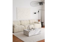 ATELIER DEL SOFA Sofa trosed Soli 3 Seater White
