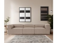 ATELIER DEL SOFA Sofa trosed Fora 3 Seater Brown