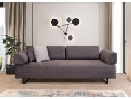 ATELIER DEL SOFA Sofa trosed Infinity with Side Table Anthracite