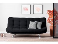 ATELIER DEL SOFA Sofa trosed Misa Sofabed Black