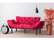 Atelier del Sofa Sofa trosed Nitta Triple Maroon