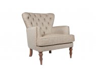 ATELIER DEL SOFA Fotelja New London Milky Brown