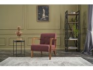 ATELIER DEL SOFA Fotelja Kemer Claret Red