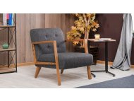 Atelier del Sofa Fotelja Kemer Dark Grey