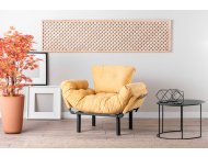 ATELIER DEL SOFA Fotelja Nitta Single Mustard