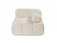 ATELIER DEL SOFA Fotelja Doblo 1R Cream