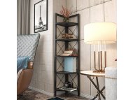 HANAH HOME Polica za knjige Remo Black