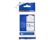 BROTHER TZE-FA3 Traka 12mm plavo/belo -tekstil