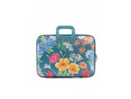 BOMBATA Torba Peonia 15,6''/16'' - Limited Edition Teal blue (E00861 25 )
