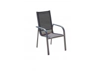 HANAH HOME Baštenska stolica Lena Anthracite