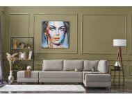 ATELIER DEL SOFA Ugaona garnitura Fly Right Cream