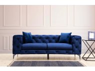 ATELIER DEL SOFA Sofa dvosed Como Navy Blue