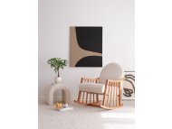 ATELIER DEL SOFA Fotelja Klea White