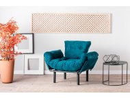Atelier del Sofa Fotelja Nitta Single Petrol Green