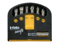 FELO Set sa držačem i bitovima Industrial Swift SL/PH/PZ 02060116 7 kom (02060116)