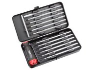 FELO Set Nm-Box sa moment šrafciger 3,0-5,4 Nm i nastavci SL PH PZ TORX PH/SL PZ/SL 10099816 12 kom (10099816)