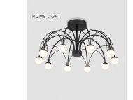 HOME LIGHT Plafonska svetiljka LUNA 320