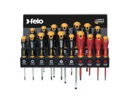 FELO Set šrafcigera Ergonic sa VDE šrafcigerima SL/PH/PZ/TX 17/1 40091743