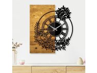 WALLXPERT Zidni sat Wooden Clock 14