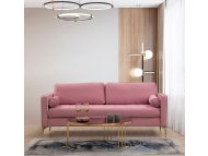 ATELIER DEL SOFA Sofa trosed Rome Rose