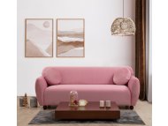 ATELIER DEL SOFA Sofa trosed Eddy Rose