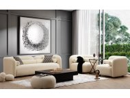 ATELIER DEL SOFA Sofa dvosed Victoria Bouclette Cream
