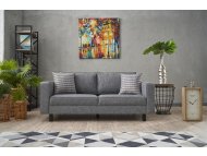 ATELIER DEL SOFA Sofa dvosed Kale Linen Grey
