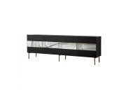 HANAH HOME TV polica Leon Gold Fume
