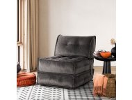 Atelier del Sofa Fotelja Mocca Anthracite