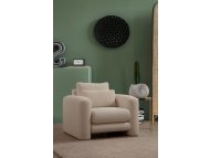 Atelier del Sofa Fotelja Lily Cream Wing
