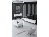 HANAH HOME Set za dnevnu sobu Lord White Silver