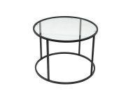 HANAH HOME Sto za dnevnu sobu Berlin Black 60