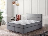 HANAH HOME Bračni krevet Silver Grey (150x200)