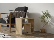 HANAH HOME Pomoćni stočić Dakota Sapphire