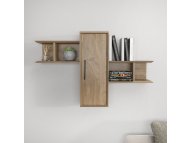 HANAH HOME Zidna polica Olida Walnut