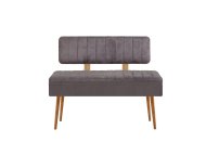 HANAH HOME Trpezarijska klupa Vina 1501 1 AnthraciteAtlantic