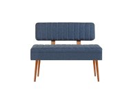 HANAH HOME Trpezarijska klupa Vina 1048 2 AtlanticDark Blue