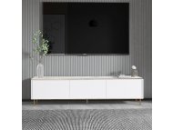 HANAH HOME TV polica Imaj Marble - White