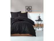 L`ESSENTIEL MAISON Satenska posteljina (200x220) Stripe Black