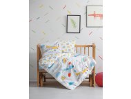 L`ESSENTIEL MAISON Ranforce posteljina za bebe Sky Blue
