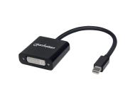 Manhattan 152549 Adattatore Attivo Mini DisplayPort Maschio A DVI-I Dual Link Femmina, Supporta 4K A 30Hz, Schermato, Nero - 3