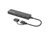 MANHATTAN 180863 2u1 4port USB HUB