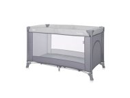 LORELLI BERTONI Torino prenosivi krevetac za bebe 1 Nivo - Grey Striped Elements