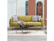 ATELIER DEL SOFA Sofa trosed Sevilla 3 Seater Yellow