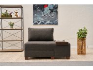 Atelier del Sofa Fotelja na razvlačenje Perenna Linen Right Anthracite