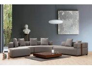 Atelier del Sofa Ugaona garnitura Gondol 4 (CHL SOL CHLSAG 3R) Grey