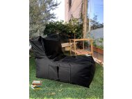 ATELIER DEL SOFA Lazy bag XXL Sedir Black