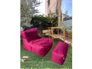 ATELIER DEL SOFA Lazy bag set XXL Sedir Pink