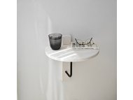 HANAH HOME Zidna polica Reve Black White