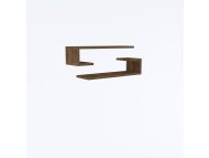 HANAH HOME Zidna polica Eldo Walnut